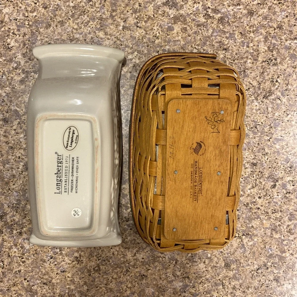 Longaberger sleigh basket